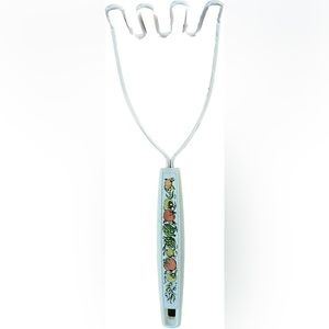 Vintage Ekco Spice of Life Potato Masher Stainless Steel By Corning USA